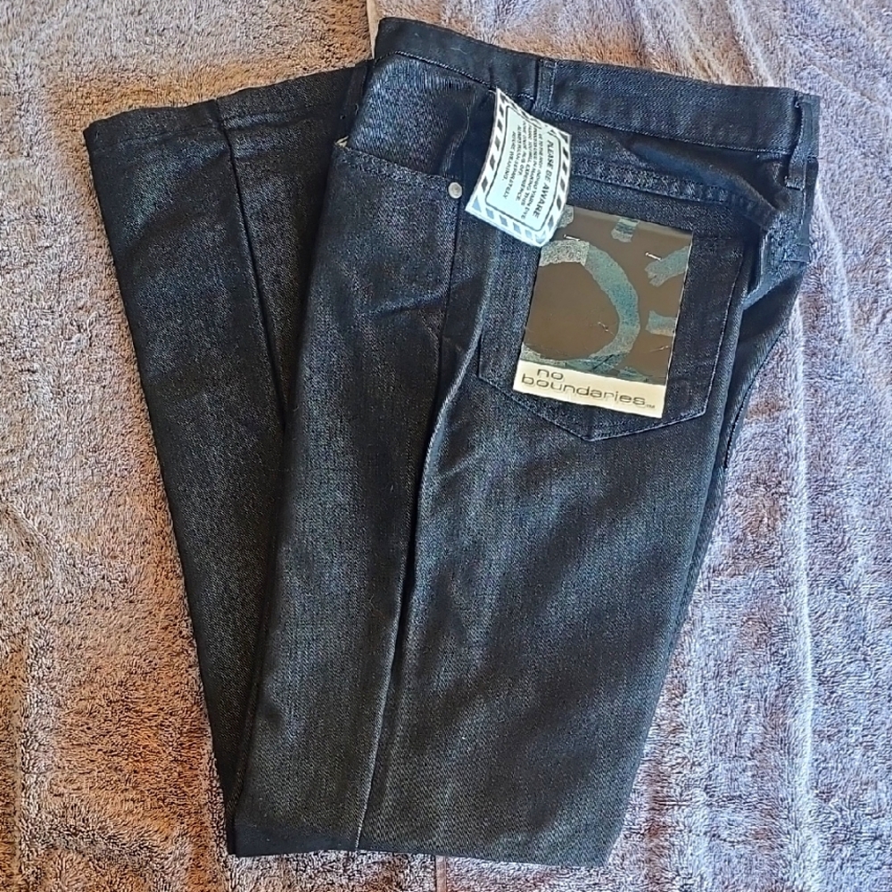 No Boundaries Black Relaxed Jeans